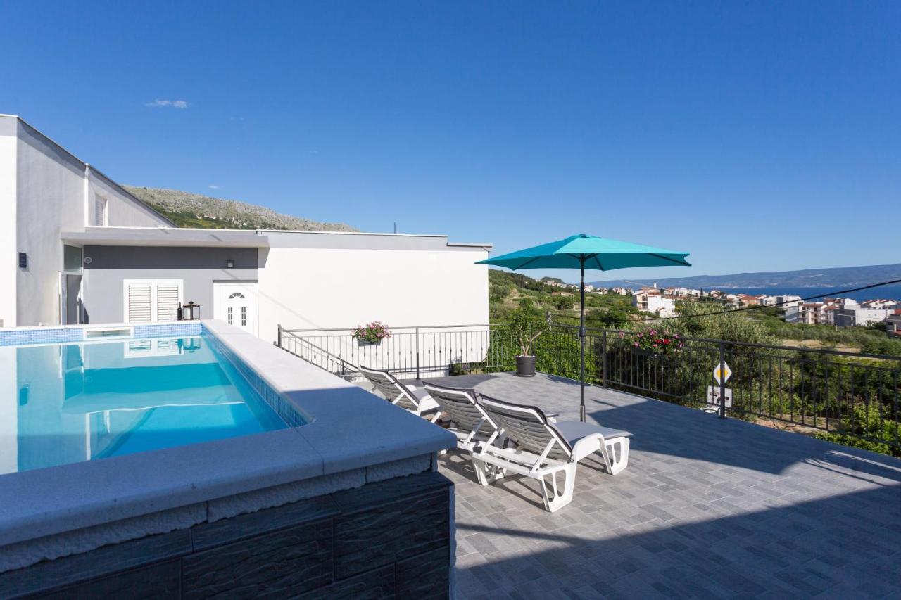 Apartments Lidija - Sea View Apartment With Exclusive Right Of Using Hot Tub Or Split Level Apartment With Exclusive Right Of Using Pool Podstrana Eksteriør bilde